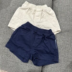 Beaufort Bonnet Sheffield Boy Shorts - 2 pairs (Navy & Light khaki) in 3T